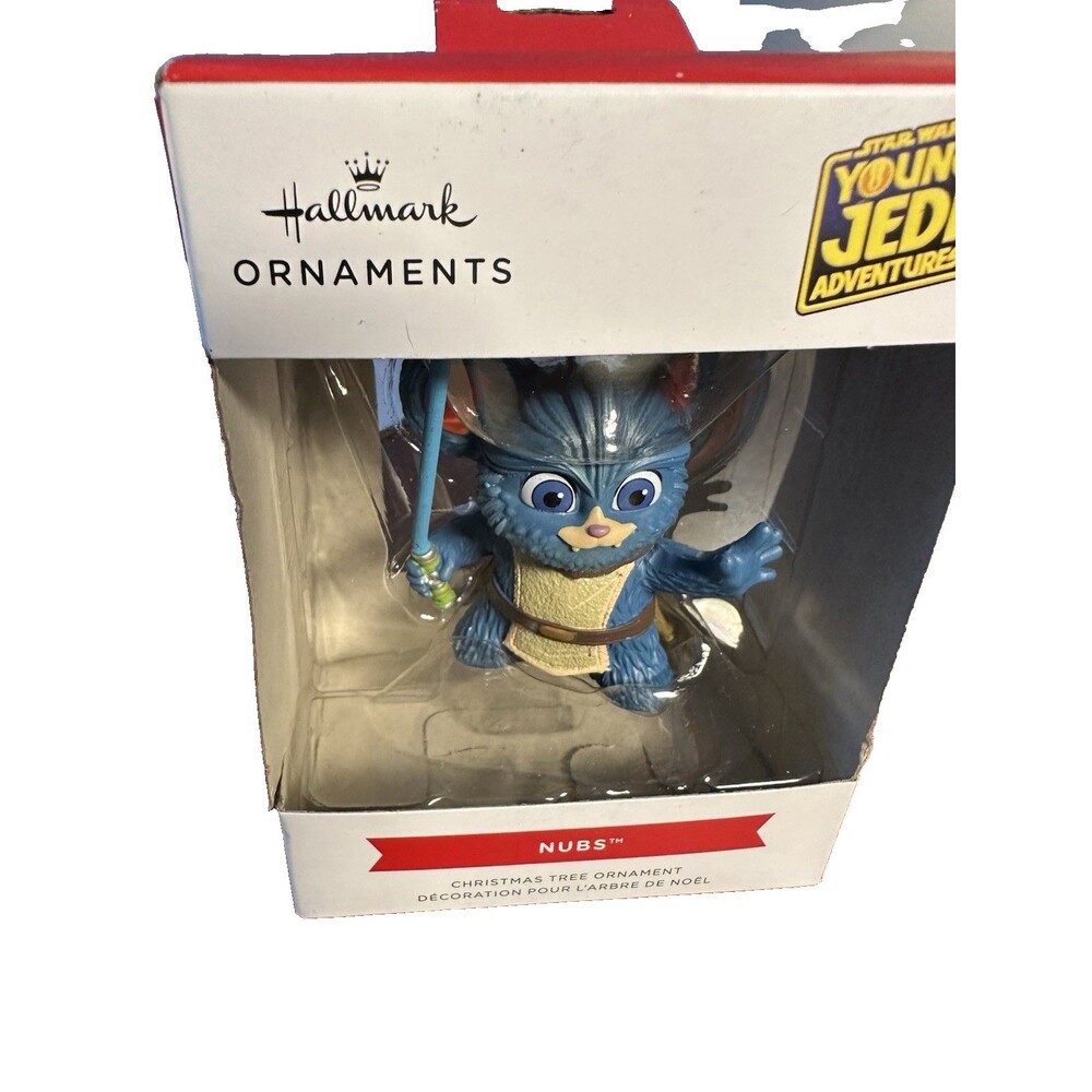 NIB Hallmark Ornaments Nubs Young Jedi Adventurer